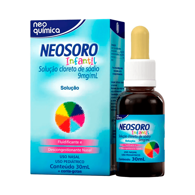 Neosoro Infantil Solução Nasal 30ml